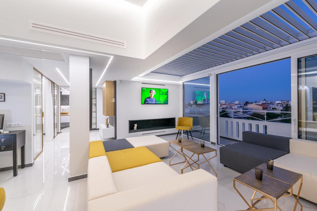 H Experience Spectacular Rooftop Loft Heraklion (Crete) Exterior foto